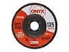 Круг лепестковый торцевой 125х22 Р 40(40) ONYX: миниатюра фото 2