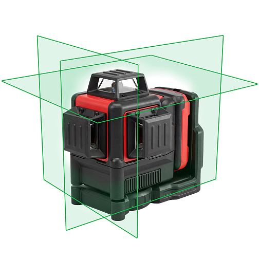 Нивелир лазерный INFINITER 3D TOP (GreenBeam,30м,±0.3мм/м,аккумулятор,набор,кейс)/1-2-356: фото 1