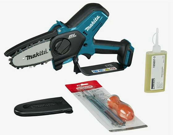 Пила цепная аккумуляторная MAKITA UC100DZ (BL-Motor,210Вт,12В/СXT,шина10см,без акк.и з/у): фото 1