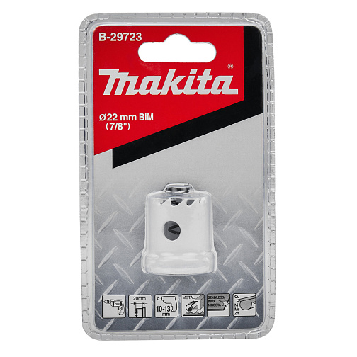 Коронка Bi-Metal HSS 20x20мм для листового металла MAKITA/B-29701: фото 2