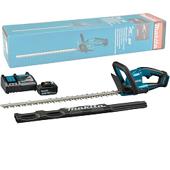 Кусторез аккумуляторный MAKITA DUH607F001 (18В/1*3.0Ач/LXT,60см,рез-15мм,2700об/мин)