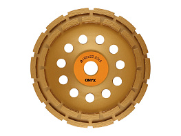 Чашка алмазная 180*22 сегм. 2-х рядная ONYX