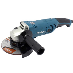 Машина шлифовальная угловая MAKITA GA6021C (1450Вт,150мм,9000об/мин,пл.пуск,спецпылезащита,муфта-SJS)