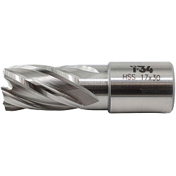 Сверло корончатое D 17х30 мм HSS хв.Weldon 3/4(19мм) HSS-Pro T34
