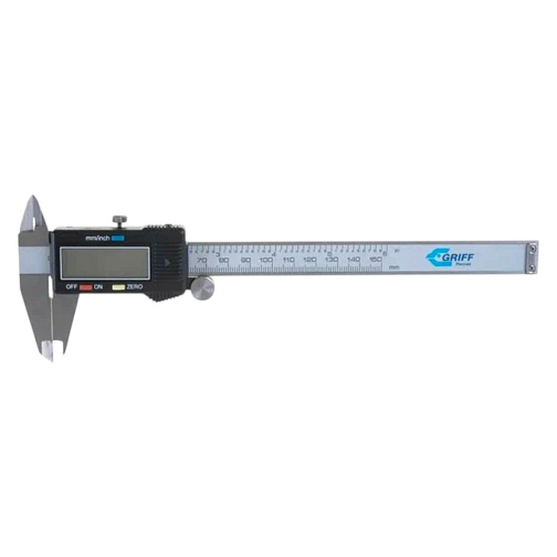 Штангенциркуль цифровой ШЦЦ-150 кл.1 0,01 GRIFF: фото 1