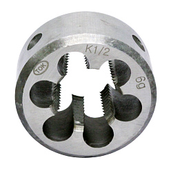 Плашка дюймовая коническая К 1/2" 9ХС
