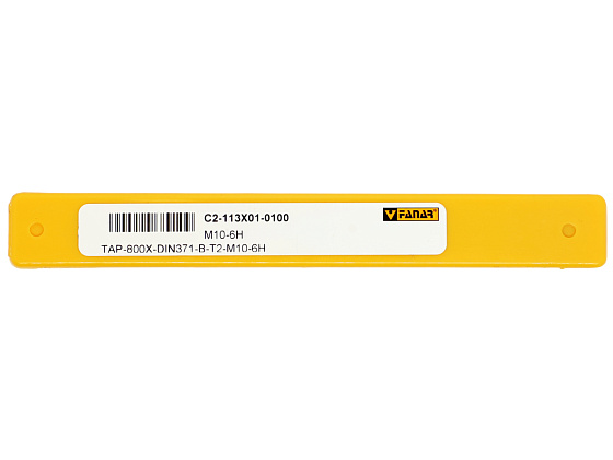 Метчик маш/руч М10х1,5 осн. универсальный сквозной 6H HSSE 800X TN2 DIN-371-B F-R (C2-113X01-0100): фото 4