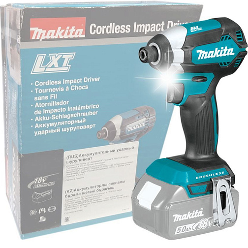 Шуруповерт аккумуляторный ударный MAKITA DTD153Z (BL-Motor,18В/LXT,1/4