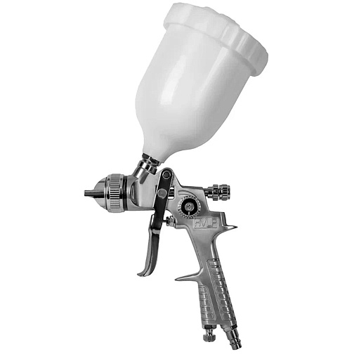 Краскопульт пневматический QUATTRO ELEMENTI (верх.бак0.6л,1.4мм,HVLP,разъем ЕВРО,Profi)/770-841: фото 1