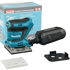 Машина виброшлифовальная аккумуляторная MAKITA DBO484Z (BL-Motor,18В/LXT,114х102мм,без акк.) **
