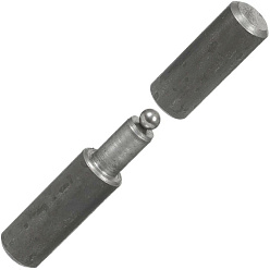 Петля гаражная (Ф-30 L=140) с шар.