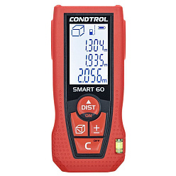 Дальномер лазерный CONDTROL Smart 60 (0.05-60м,±1.5мм,2х1,5В)/1-4-098