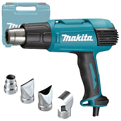 Термовоздуходувка MAKITA HG6530VK (2000Вт,50-650градус,кейс+насадки)