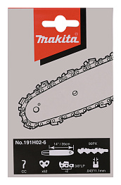 Цепь MAKITA (35см,паз1.1мм,шаг3/8",52звена,90PX)/191H02-6