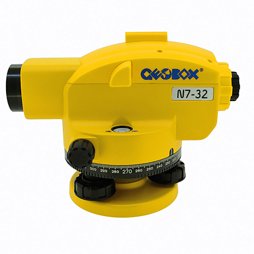 Нивелир оптический Geobox N7-32 (100м,32-крат,отвес,кейс,Госреестр,Поверка)/931975: фото 3