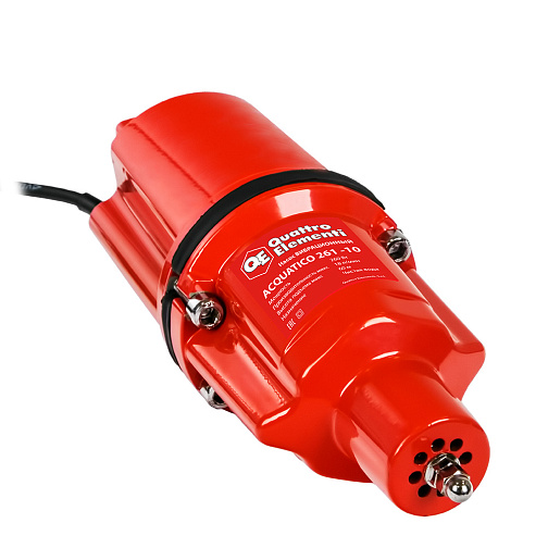 Насос вибрационный QUATTRO ELEMENTI ACQUATICO 261-10 (250Вт,ниж.забор,1080л/час,H=60м,D-100мм)/910-331: фото 4