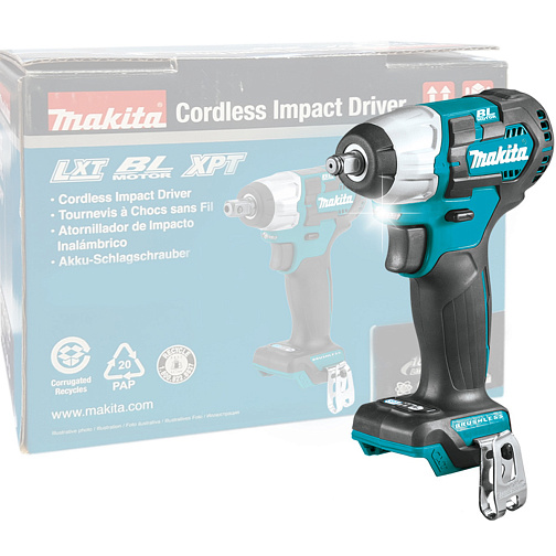 Гайковерт ударный аккумуляторный MAKITA TW160DZ (BL-Motor,12В/CXT,3/8