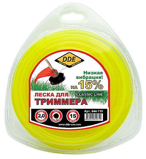 Леска триммерная DDE 