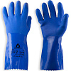 Перчатки химические трикотажные с покрытием из ПВХ JETA SAFETY JP711 р-р XL: миниатюра фото 1