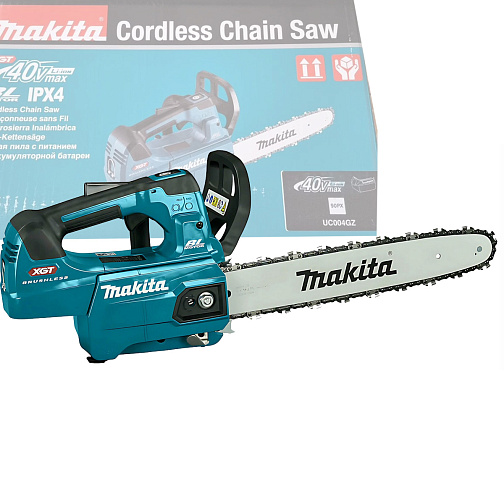 Пила цепная аккумуляторная MAKITA UC004GZ (BL-Motor,1400Вт,40В/XGT,шина35см,без акк.и з/у): фото 1