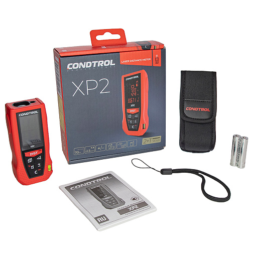 Дальномер лазерный CONDTROL XP2 (0.05-70м,±1.5мм,уклономер,аккумулятор)/1-4-080: фото 5