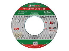 Круг шлифовальный ПП 300х40х127 63С(64С) 60 K,L