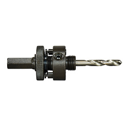 Адаптер для HSS Bi-Metal-коронок MAKITA (хвост11мм,L-114мм,d-31-152мм,сверло6мм)/D-17186