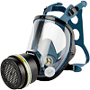 Маска полнолицевая BreatheX JETA SAFETY 7950 с 2 типами крепления фильтров, размер L: миниатюра фото 3