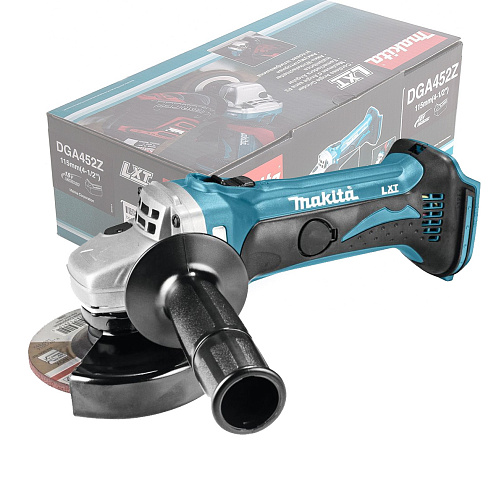 Машина шлифовальная угловая аккумуляторная MAKITA DGA452Z (18В/LXT,115мм,10000об/мин,без акк. и з/у): фото 1