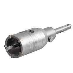 Коронка твердосплавная в сборе SDS-Plus 45 х 50 х 100 мм ПРАКТИКА/035-042 **