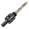 Адаптер для HSS Bi-Metal-коронок MAKITA (хвост9.5мм,L-95мм,d-14-30мм,сверло6мм)/D-17170: миниатюра фото 2
