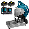 Машина отрезная аккумуляторная MAKITA DLW140PT2 (BL-Motor,36В/LXT/2х18В/5.0Ач+DC18RD) **: миниатюра фото 1
