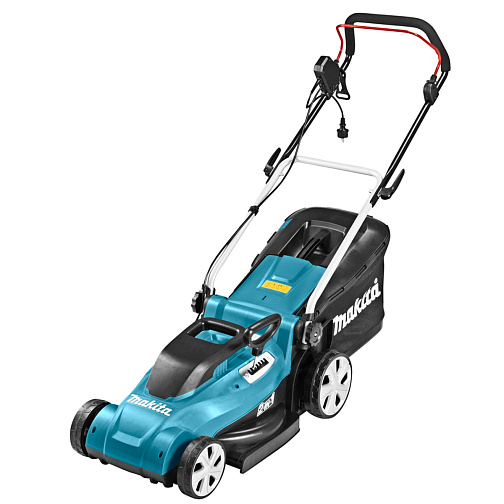 Газонокосилка электрическая MAKITA ELM4120 (1600Вт,захват41м,до800кв.м,контейнер45л) **: фото 1