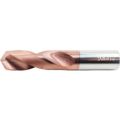 Сверло ц/х d 14,0х40х 80 мм твердосплавное с покрытием TiSiAlN (HRC55) SENO