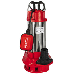 Насос погружной дренажный фекальный QUATTRO ELEMENTI SEWAGE 2500F Ci Prof (2500Вт,450л/мин,H=28м,автомат,чугун+нерж)/909-068