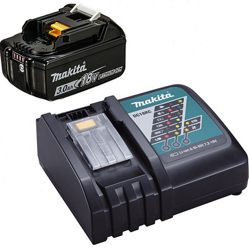 Набор MAKITA POWERPACK RF (аккумулятор BL1830B + з/у DC18RC)/191A25-2: фото 1