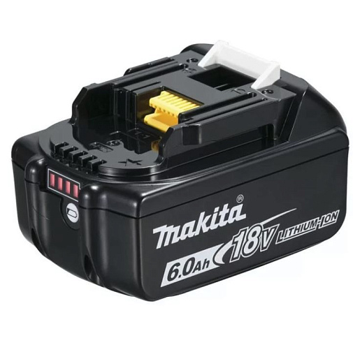 Аккумулятор MAKITA BL1860B (LXT,18В,6.0Ач,Li-Ion,идикатор)/632F69-8: фото 1