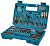 Набор инструмента MAKITA Basic (102предмета:сверла,биты,головки,инструменты,кейс)/E-10730: миниатюра фото 1