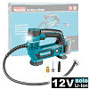 Компрессор автомобильный аккумуляторный MAKITA MP100DZ (12В/CXT,8.3бар,10л/мин,без акк. и з/у): миниатюра фото 3