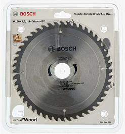 Диск пильный по дереву 190*30*48T BOSCH ECO Wood/2608644377