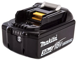 Аккумулятор MAKITA BL1830B (LXT,18В,3.0Ач,Li-Ion,индикатор)/632M83-6~197599-5~632G12-3