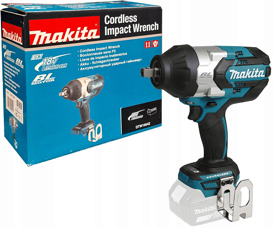 Гайковерт ударный аккумуляторный MAKITA DTW1004Z (BL-Motor,18В/LXT,1/2