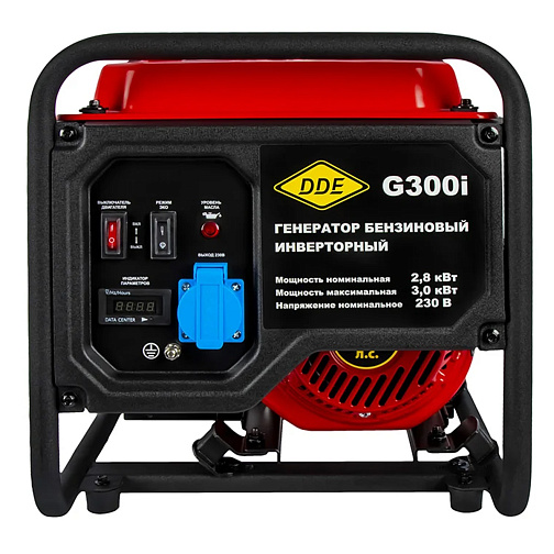 Генератор бензиновый инверторный DDE G300i (230В,2.8кВт/3.0кВт,27кг)/921-619: фото 2