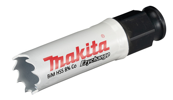 Коронка Bi-Metal HSS-Co MAKITA Ezychange (19мм/L-44мм,нержавейка,сталь,цв.мет,ПВХ,дерево)/E-03654 **: фото 1