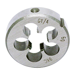 Плашка трубная G 1/4" 9ХС