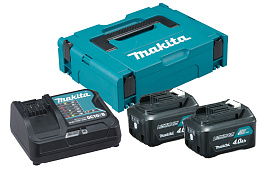Набор MAKITA PSK MKP1SM122 (CXT,12В,4.0Ач-2 шт.+DC10SB+кейсMAKPACтип1)/197641-2