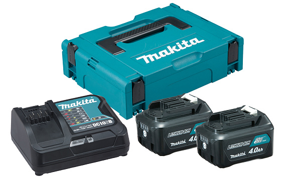 Набор MAKITA PSK MKP1SM122 (CXT,12В,4.0Ач-2 шт.+DC10SB+кейсMAKPACтип1)/197641-2: фото 1