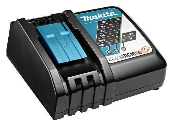 Устройство зарядное MAKITA DC18RC (14.4В/18В,LXT,быстрое)/630C82-2: фото 1