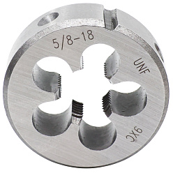 Плашка дюймовая UNF 5/8"х18 9ХС TORNERI