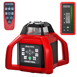 Нивелир лазерный ротационный CONDTROL Roto HVG (GreenBeam,600м,±0.09,набор,кейс)/1-7-029